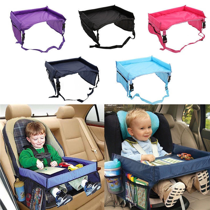 Vehicle-Mounted Children's Waterproof Toy and Snack Tray