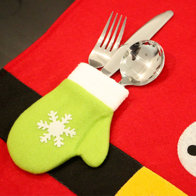 Creative Christmas Table Mat Decoration for Home, Hotel and Dining Room