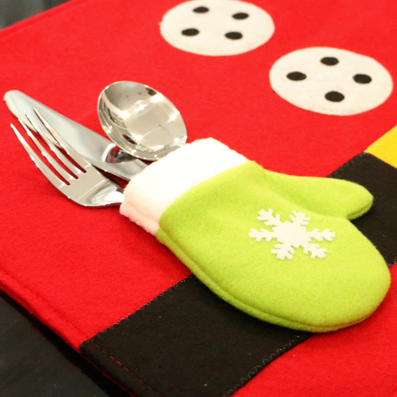 Creative Christmas Table Mat Decoration for Home, Hotel and Dining Room