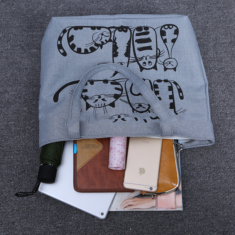 Ladies Canvas Shoulder Bag – Casual & Stylish Tote