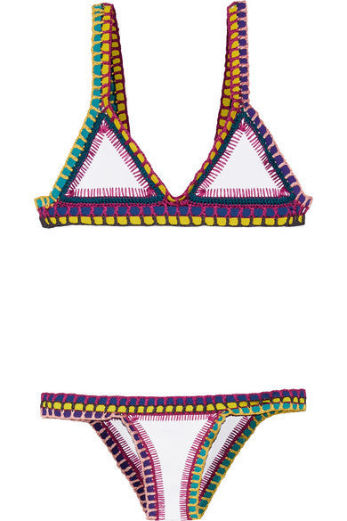 Women’s Chlorinated Fiber Bikini Set – Durable Sexy Swimwear