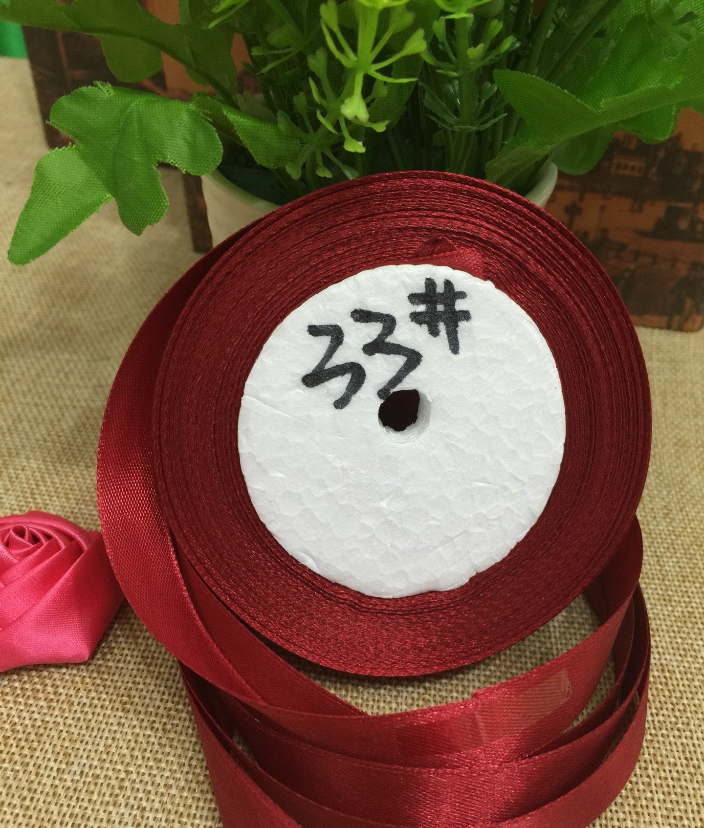 2.5cm Single-Sided Polyester Ribbon Webbing