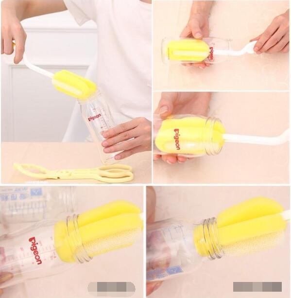 Extended Baby 5 Piece Set Nipple Straw Brush