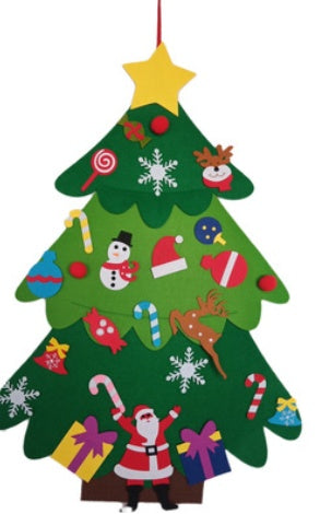 DIY Felt Christmas Tree for Kids New Christmas Gift Set