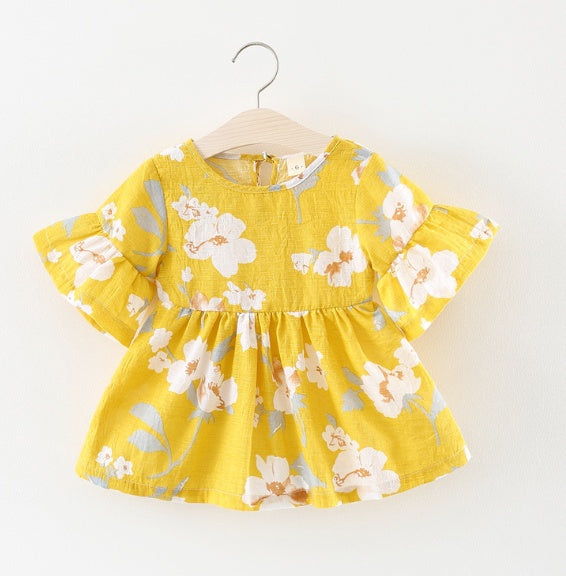 Bow strap dress