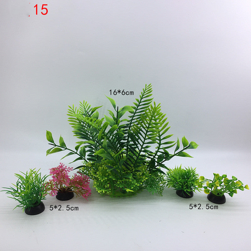 Fish Tank Decoration Simulation Water Plant Aquarium Landscaping
