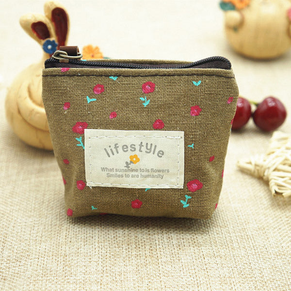 Korean Fashion Zakka Mini Zero Purse – Lovely Cartoon Key & Coin Pouch Wholesale
