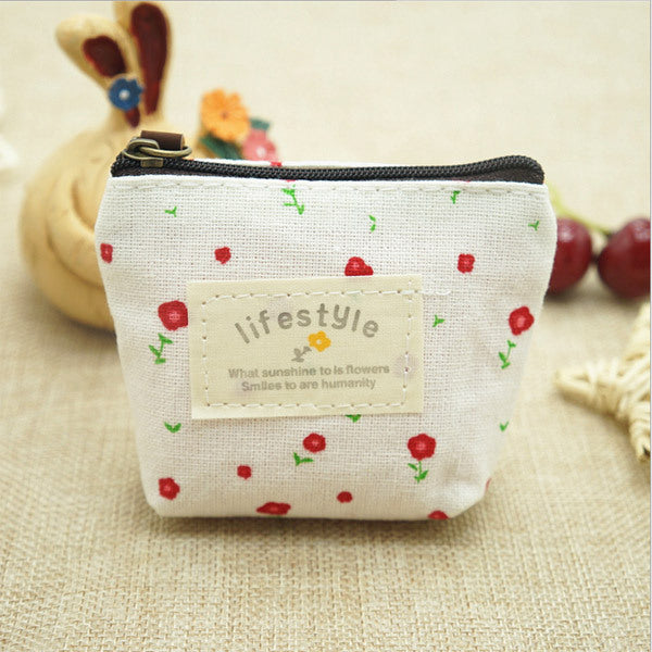 Korean Fashion Zakka Mini Zero Purse – Lovely Cartoon Key & Coin Pouch Wholesale