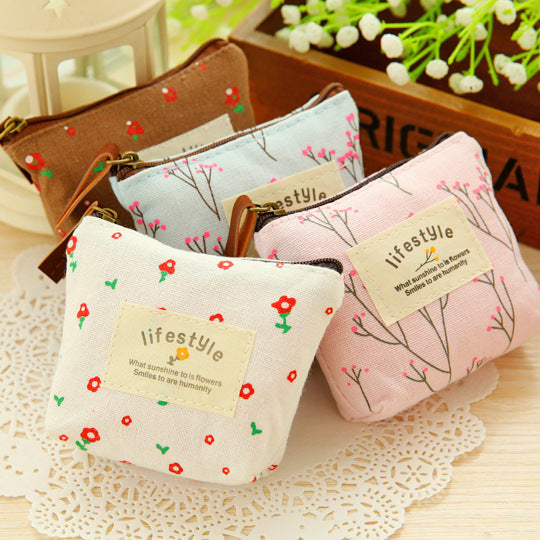 Korean Fashion Zakka Mini Zero Purse – Lovely Cartoon Key & Coin Pouch Wholesale