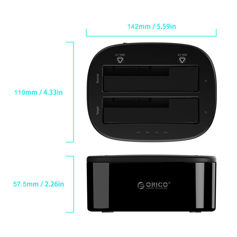 Mobile Hard Disk Box Holder with Offline Copy – Notebook Hard Disk Holder