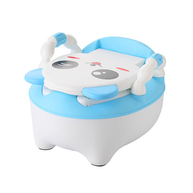 Portable Children’s Potty Toilet Seat with Backrest – Comfortable Baby Basin