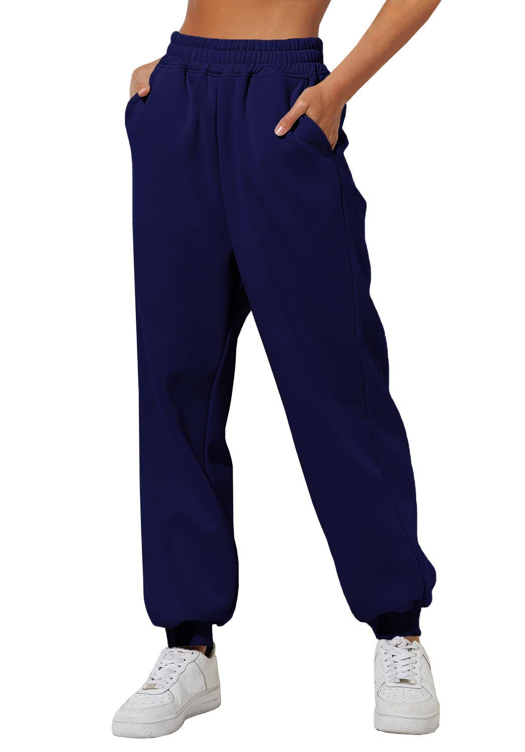 Solid Color Polyester Fashion Pants – Simple Everyday Style