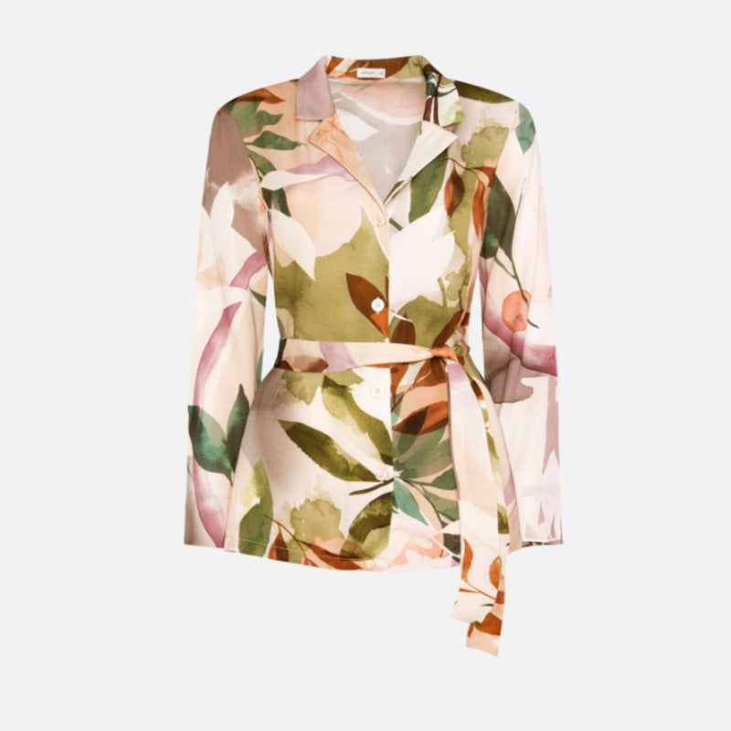 Womens Cotton Lounge Set Long Sleeve Relaxed Fit For Ladies