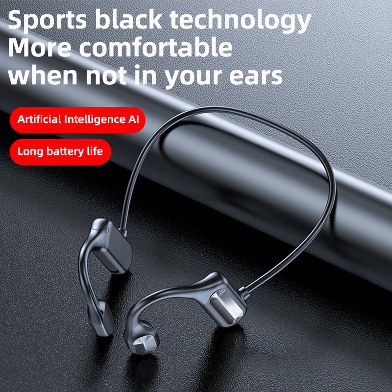 Halter Bluetooth Sports Running Hanging On Back Of Ear Sports Headset
