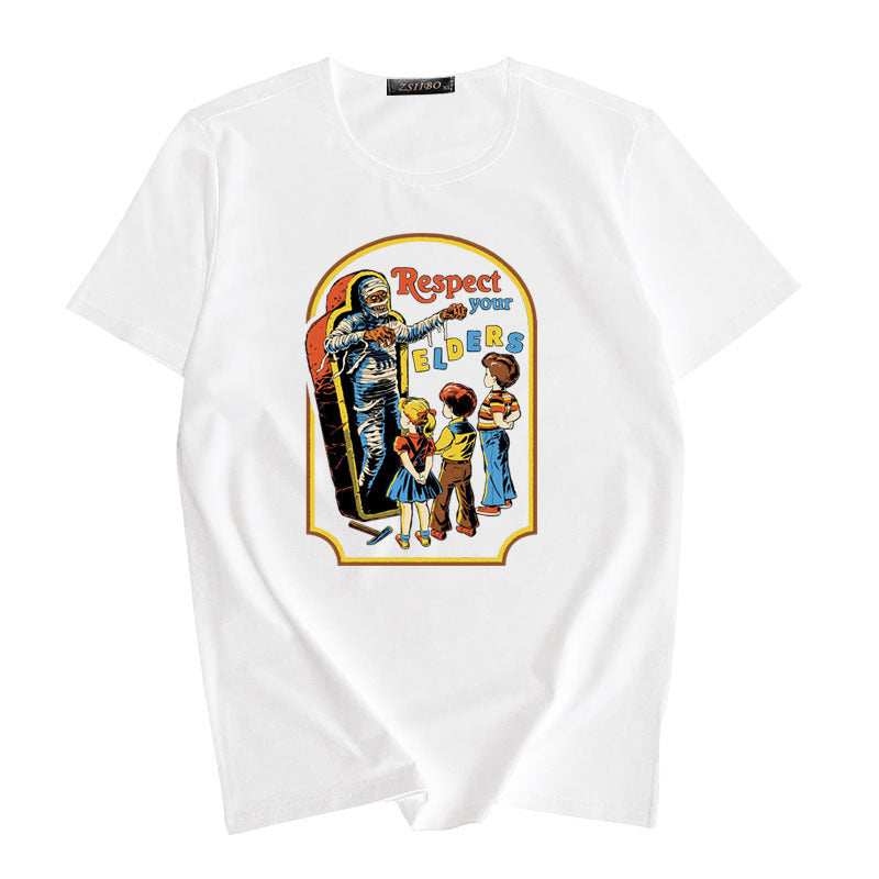 Ladies Summer Printed T-Shirt – Lightweight, Casual & Stylish