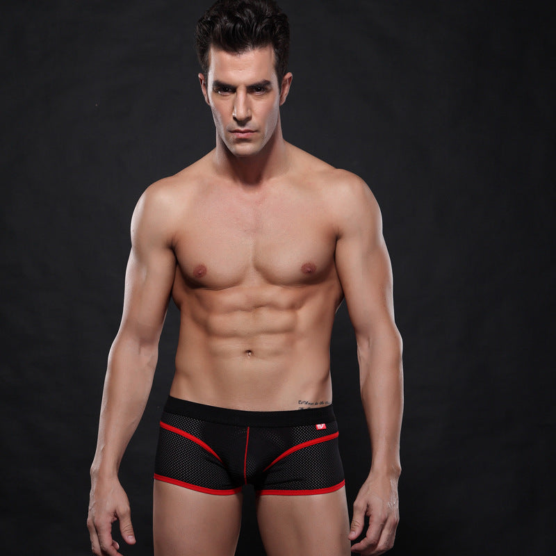 Men's underwear nylon mesh breathable
