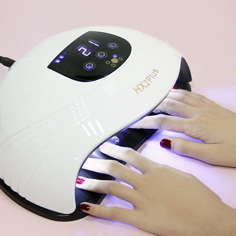 180W UV LED Nail Lamp with Intelligent Infrared Sensor & 6 Timer Settings