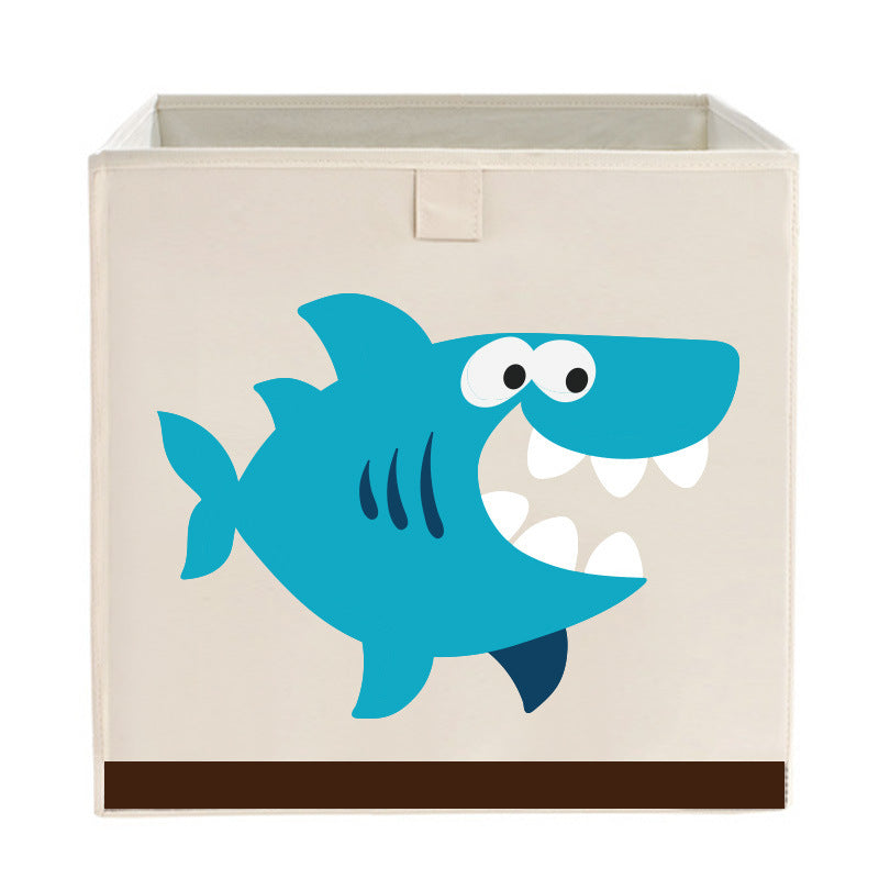 Children’s Fabric Folding Toy Storage Box – Collapsible Organizer