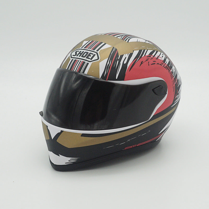 Motorcycle Bear Helmet Doll Cat Motorcycle Helmet Model