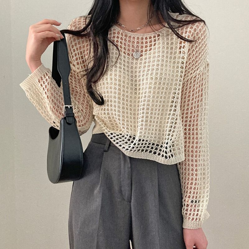 Fashion Women's Sun Protective Blouse Two-piece Set