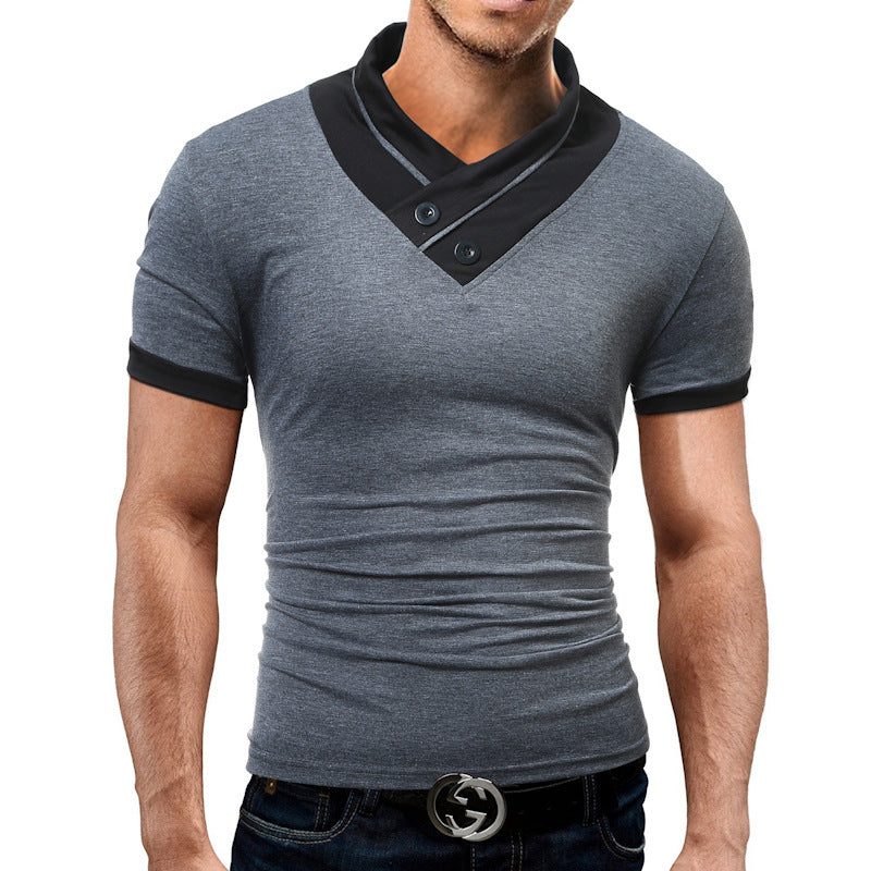 Unisex Regular Fit Summer Blue Cotton Short Sleeve Tee
