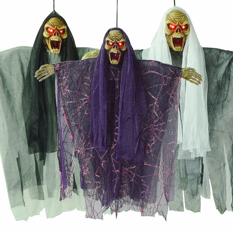 Halloween Witch Hanging Pendant – Spooky Haunted House Decoration