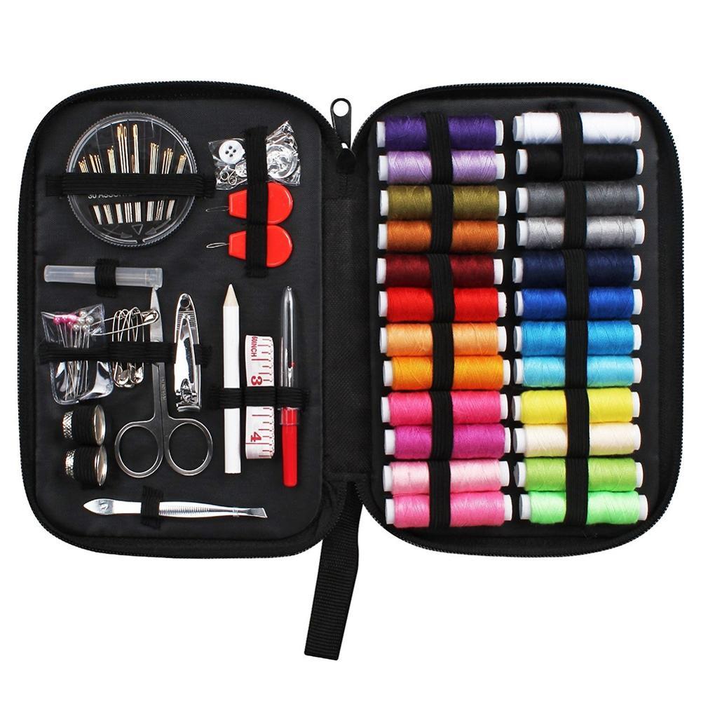 Sewing Suit Travel Bag – Black Zipper Organizer