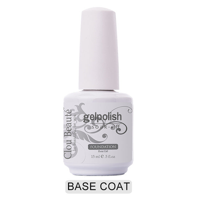 Gel Nail Polish Primer and Topcoat