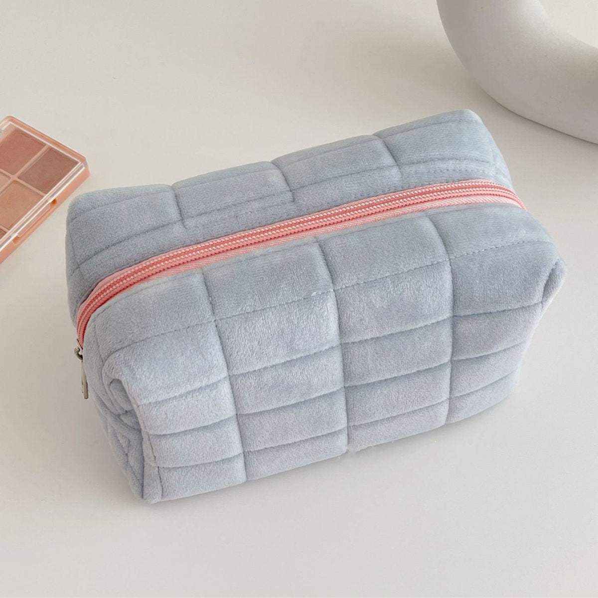 Soft Cloud Makeup Bag – Korean Style Portable Cosmetic Pouch