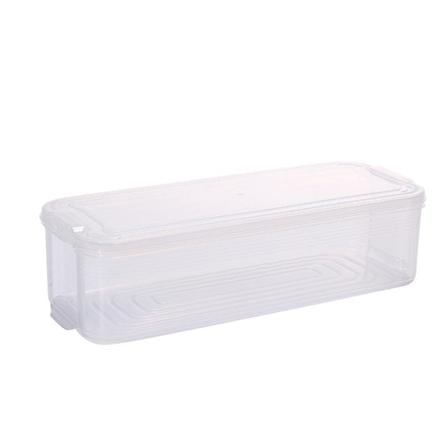 Stackable Food Storage Container with Lid – Microwave Safe