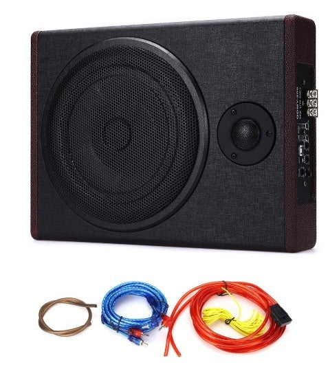12V Car Subwoofer – High-Power Ultra-Thin Bass Speaker