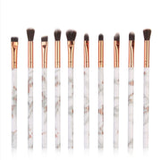Nylon Bristle Brush Set 10 Pieces Concealer Eyeshadow