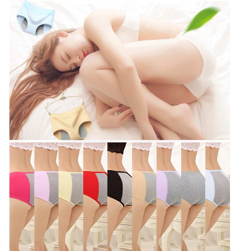 Women’s Cotton Period Underwear – Leak-Proof