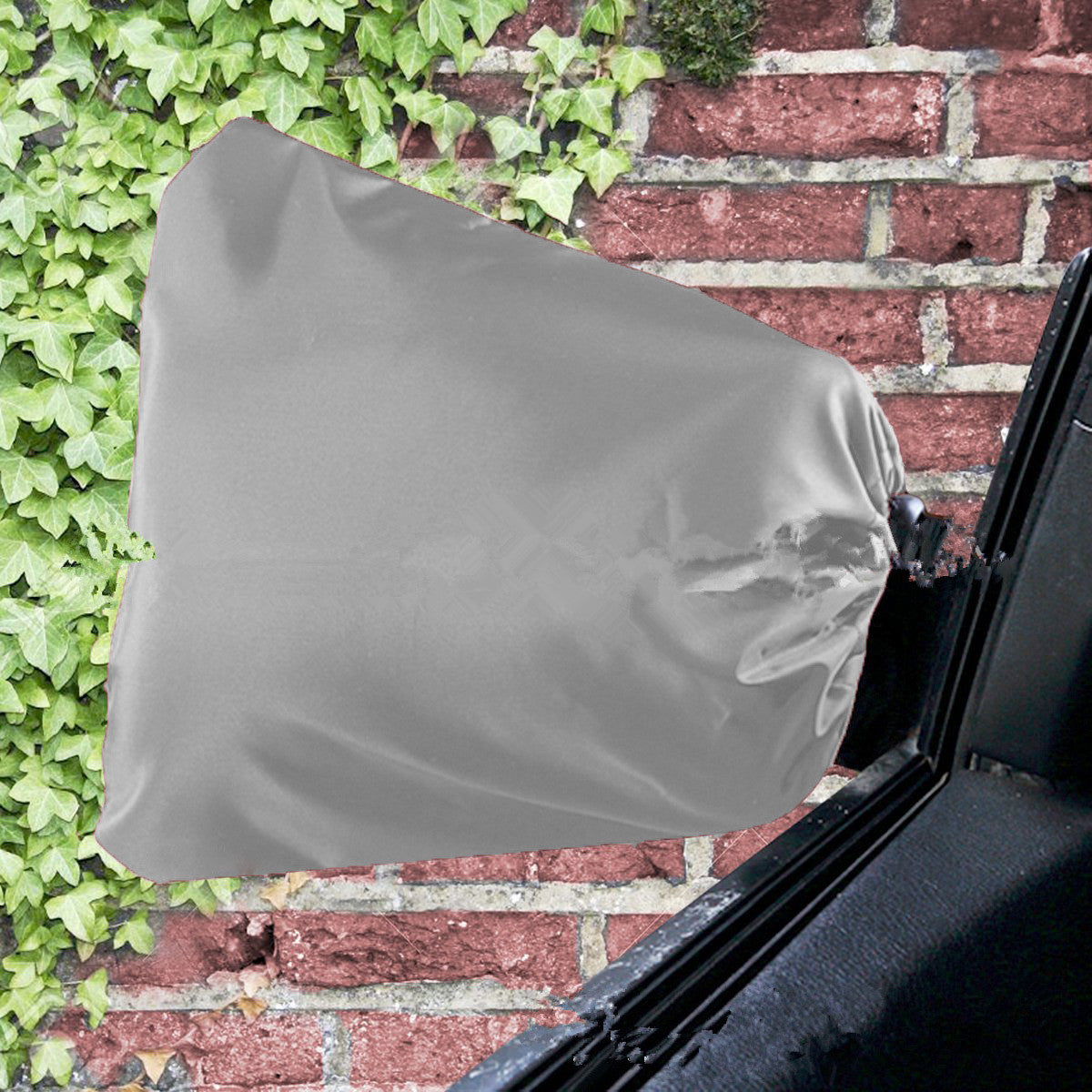 1 Pair Auto Car Rear View Side Mirror Frost Guard Snow Ice Winter Waterproof Cover Brand New And High Quality 190t Silver Cloth