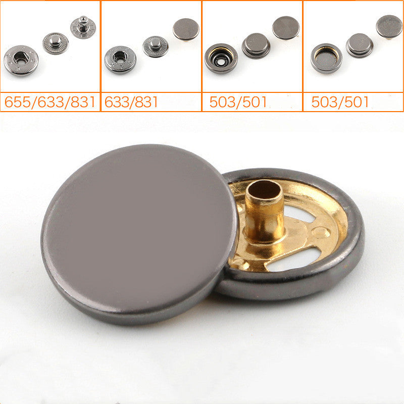 Metal Snap Buttons – Jacket, Denim & Clothing Accessories