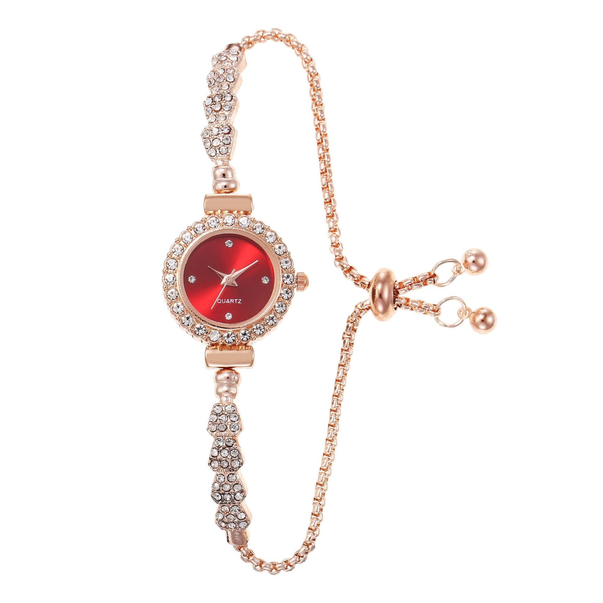 Fashion Luxury Women's Watch Gold Fine Strap