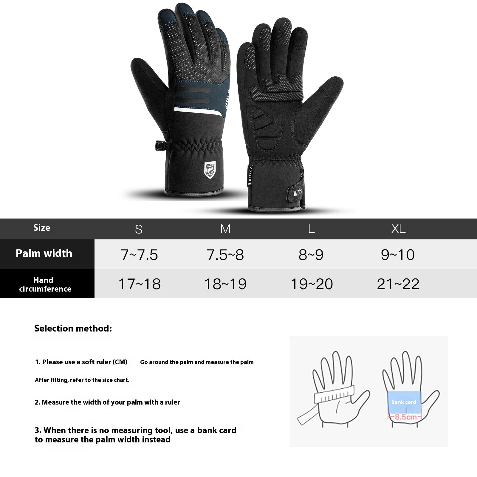 Outdoor Non-Slip Cold Velvet Gloves – Durable Winter Wear