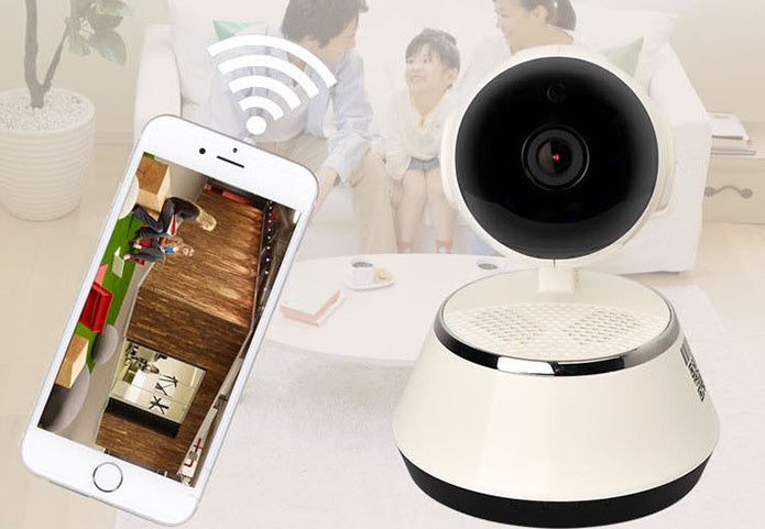 Wireless Smart Home Camera – 1080P WiFi Security with Night Vision