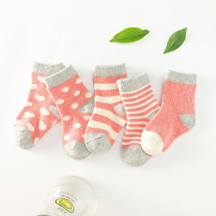 Cotton Tube Socks for Kids – Breathable Children’s Socks