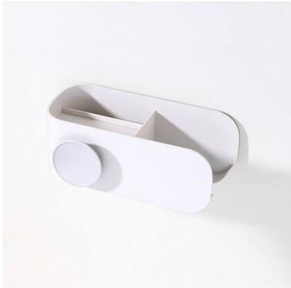 Punch-Free Bathroom Hair Dryer Rack – Hook & Wall-Mount Bracket