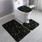 Three-Piece Toilet Set – Bathroom Mats Collection