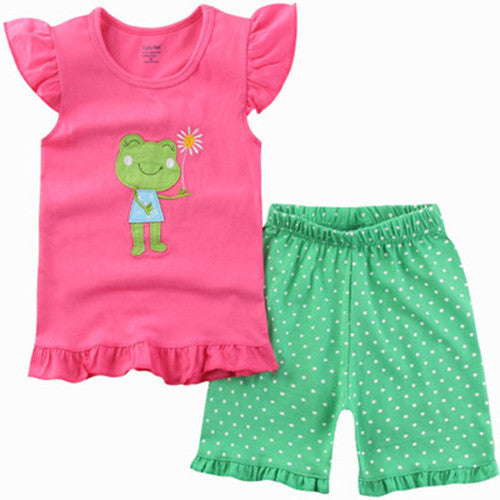 Girls Camisole Vest Shorts Suit Home Service