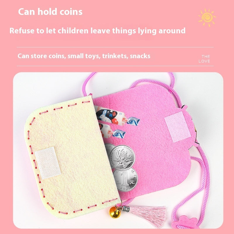 Cartoon Non-Woven Bag DIY Craft Kit – Kindergarten Educational Paste Toy Set