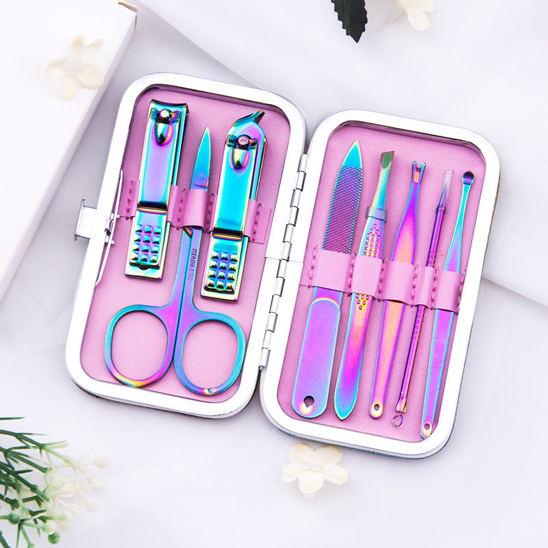 Nail Clippers – 8-Piece Professional Manicure & Pedicure Set
