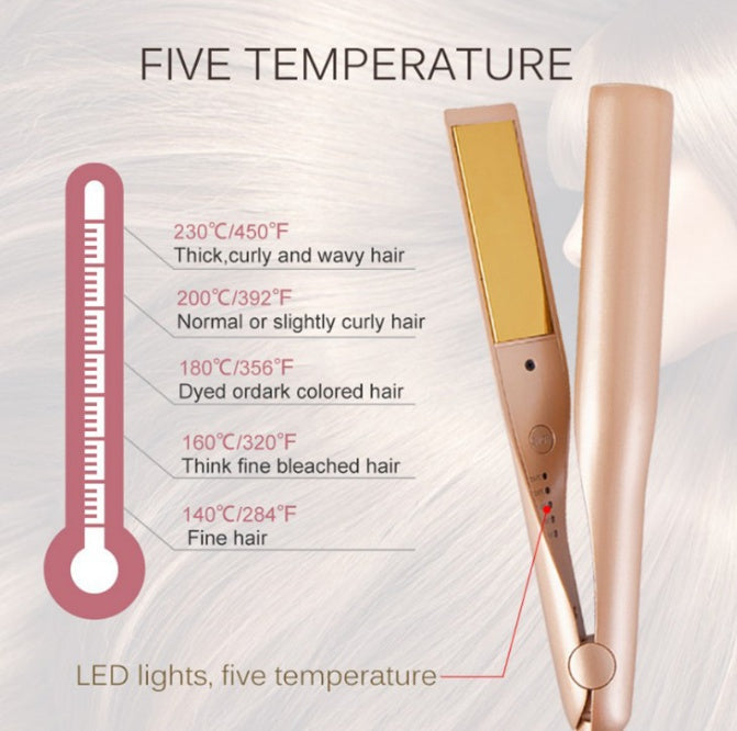 Mestar Iron Pro 2-in-1 Automatic Rotating Hair Curler and Straightener