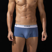 Men's Boxers Comfortable Breathable Cotton Low Waist