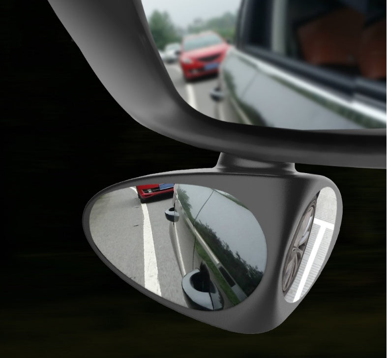 Double Vision Auxiliary Blind Spot Mirror for Car Rearview