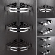 Corner Shelf for Bathroom & Toilet – Space-Saving Wall-Mounted Storage Rack