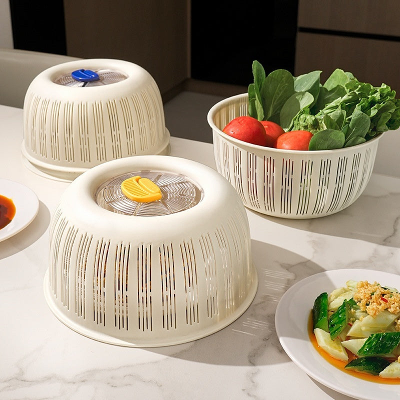 Foldable Vegetable & Food Table Dust Cover – Meal Protection for Kitchen & Dining