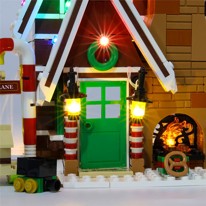 LED String Light Kit for Gingerbread House 10267 Model (Lights Only)